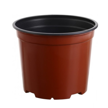 Горщик для квітів круглий Modiform, 0.33 л терракот Горщик для квітів круглий Modiform, 0.33 л терракот