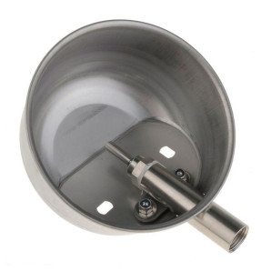 Поилка чашечная из нержавеющей стали для подсвинков (150*110 мм) AGT Grass Поилка чашечная из нержавеющей стали для подсвинков (150*110 мм) AGT Grass