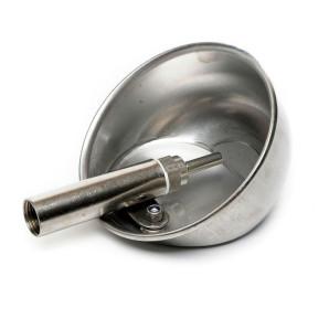 Поилка чашечная из нержавеющей стали для поросят (120*80) AGT Grass Поилка чашечная из нержавеющей стали для поросят (120*80) AGT Grass