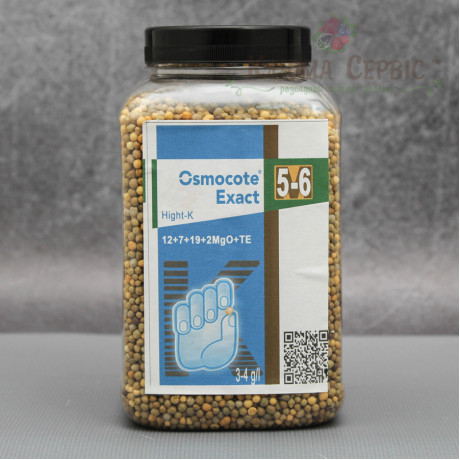 Удобрение Osmocote Exact High-K 5-6 м, 1 кг ПЭТ
