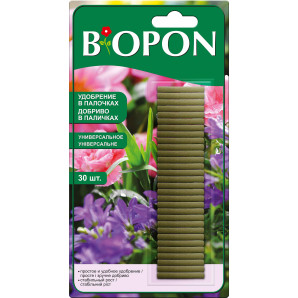 Мінеральне добриво Biopon універсальне, 30 шт Мінеральне добриво Biopon універсальне, 30 шт