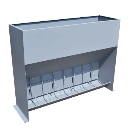 Кормушка для поросят 8 секций 10-50 кг 20-60 голов бункер 250 л