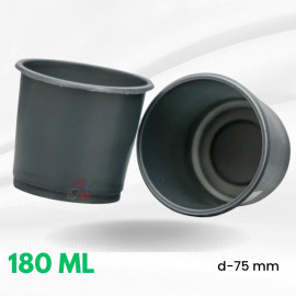 Стаканчики для рассады 180 мл d-7.5 см, без перфорации (мягкие)
