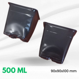 Стаканчики для рассады 500 мл h-10 см с перфорацией (мягкие)