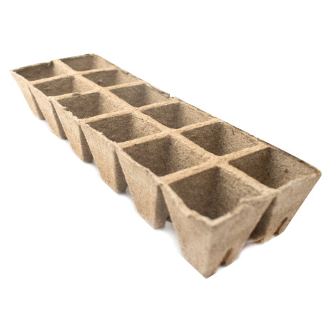 Торф'яна касета Rich Land, 5х5 см (12 осередків)