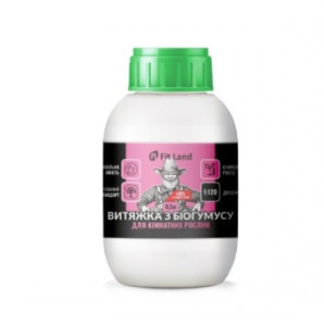 Витяжка із біогумусу для кімнатних рослин Fit Land, 0.6 л Витяжка із біогумусу для кімнатних рослин Fit Land, 0.6 л