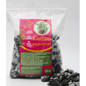 Камені декоративні Мікс Зебра, 0,5 кг Камені декоративні Мікс Зебра, 0,5 кг