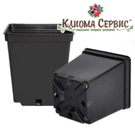 Горшки квадратные 1 л, (11х11х12 см) Donkwiat
