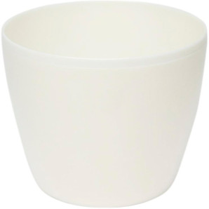 Горшок Магнолия 12 см, бело-перламутровый