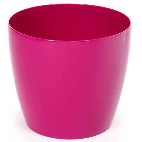 Горшок Магнолия 12 см, фуксия