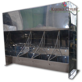 Кормушка для откорма IV секционная нержавейка