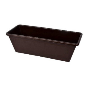 Балконный ящик для цветов (темно-коричневый), 50 см Балконный ящик для цветов (темно-коричневый), 50 см