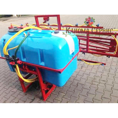 Оприскувач навісний для трактора Wirax, 800 л./12 м.