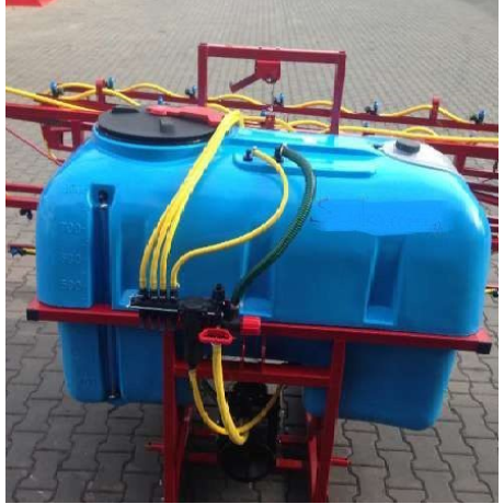 Оприскувач навісний для трактора Wirax 600 л./12 м.