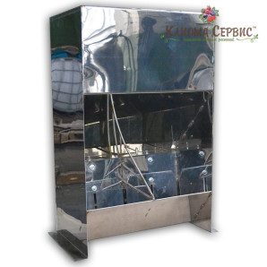 Кормушка для свиней, 2 секционная (5-15 голов) нержавейка Кормушка для свиней, 2 секционная (5-15 голов) нержавейка