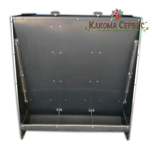 Пластиковая кормушка для свиней, 3 секции Пластиковая кормушка для свиней, 3 секции