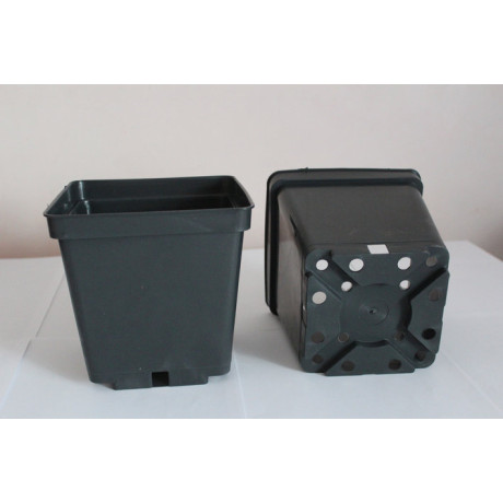 Горщики для розсади квадратні, 1.1 літри (низькі)