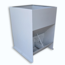 Кормушка для свиней, 2-секционная двухстороняя (14-30 голов)