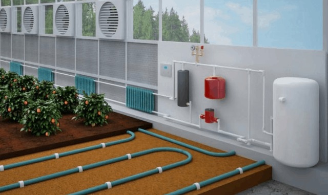 Спосіб опалення, що прокладається під підлогою
